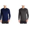 Russell Athletic Men’s Long Sleeve Performance Tee(Navy/Stealth)