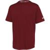 Russell Athletic Mens Men’s 2-Button Baseball Jersey – Short Sleeve Moisture-Wicking Dri-Power Performance Shirt(Cardinal)