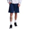 Russell Athletic Men’s Relaxed Fit 9″ Cotton Shorts with Pockets, Adjustable Elastic Waist, Sizes S-4X(Navy)