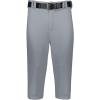 Russell Athletic Mens Solid Diamond Series Baseball Knicker 2.0 – Elevate Your Game with Knee-Length Comfort & Style(Baseball Grey)
