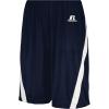 Russell Athletic Unisex-Adult Athletic Cut Basketball Shorts(Navy/White)