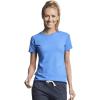 Russell Athletic Womens Women’s Cotton Performance T-Shirts(Collegiate Blue)