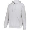 Russell Athletic mens Dri-power Fleece Hoodies, Moisture Wicking, Cotton Blend, Relaxed Fit, Sizes S-4x(Ash)