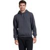 Russell Athletic mens Dri-power Fleece Hoodies, Moisture Wicking, Cotton Blend, Relaxed Fit, Sizes S-4x(Black Heather Pullover)