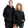 Russell Athletic mens Dri-power Fleece Hoodies, Moisture Wicking, Cotton Blend, Relaxed Fit, Sizes S-4x(Black Pullover)