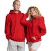 Russell Athletic mens Dri-power Fleece Hoodies, Moisture Wicking, Cotton Blend, Relaxed Fit, Sizes S-4x(True Red Pullover)