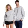 Russell Athletic mens Dri-power Fleece Sweatshirts, Moisture Wicking, Cotton Blend, Relaxed Fit, Sizes S-4x(Ash)