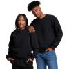 Russell Athletic mens Dri-power Fleece Sweatshirts, Moisture Wicking, Cotton Blend, Relaxed Fit, Sizes S-4x(Black)