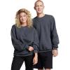 Russell Athletic mens Dri-power Fleece Sweatshirts, Moisture Wicking, Cotton Blend, Relaxed Fit, Sizes S-4x(Black Heather)