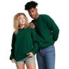 Russell Athletic mens Dri-power Fleece Sweatshirts, Moisture Wicking, Cotton Blend, Relaxed Fit, Sizes S-4x(Dark Green)