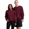 Russell Athletic mens Dri-power Fleece Sweatshirts, Moisture Wicking, Cotton Blend, Relaxed Fit, Sizes S-4x(Maroon)