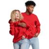 Russell Athletic mens Dri-power Fleece Sweatshirts, Moisture Wicking, Cotton Blend, Relaxed Fit, Sizes S-4x(True Red)