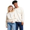 Russell Athletic mens Dri-power Fleece Sweatshirts, Moisture Wicking, Cotton Blend, Relaxed Fit, Sizes S-4x(Vintage White)