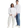 Russell Athletic mens Dri-power Fleece Sweatshirts, Moisture Wicking, Cotton Blend, Relaxed Fit, Sizes S-4x(White)