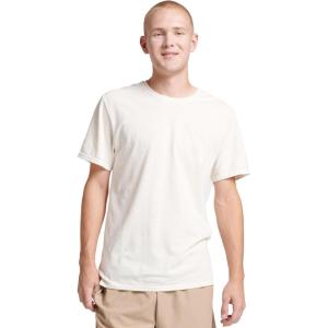 Russell Athletic Mens Dri-Power Short Sleeve Tees, Moisture Wicking, Odor Protection, UPF 30+, Sizes S-4x(Vintage White)