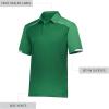 Russell Athletic Men’s Legend Polo Shirt, Moisture-Wicking Performance, Classic Fit(Kelly)
