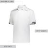 Russell Athletic Men’s Legend Polo Shirt, Moisture-Wicking Performance, Classic Fit(White)