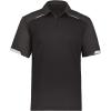 Russell Athletic Men’s Legend Polo Shirt, Moisture-Wicking Performance, Classic Fit(Black)