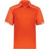 Russell Athletic Men’s Legend Polo Shirt, Moisture-Wicking Performance, Classic Fit(Burnt Orange)