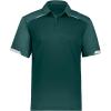 Russell Athletic Men’s Legend Polo Shirt, Moisture-Wicking Performance, Classic Fit(Dark Green)