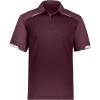 Russell Athletic Men’s Legend Polo Shirt, Moisture-Wicking Performance, Classic Fit(Maroon)
