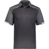 Russell Athletic Men’s Legend Polo Shirt, Moisture-Wicking Performance, Classic Fit(Stealth)