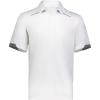 Russell Athletic Men’s Legend Polo Shirt, Moisture-Wicking Performance, Classic Fit(White)