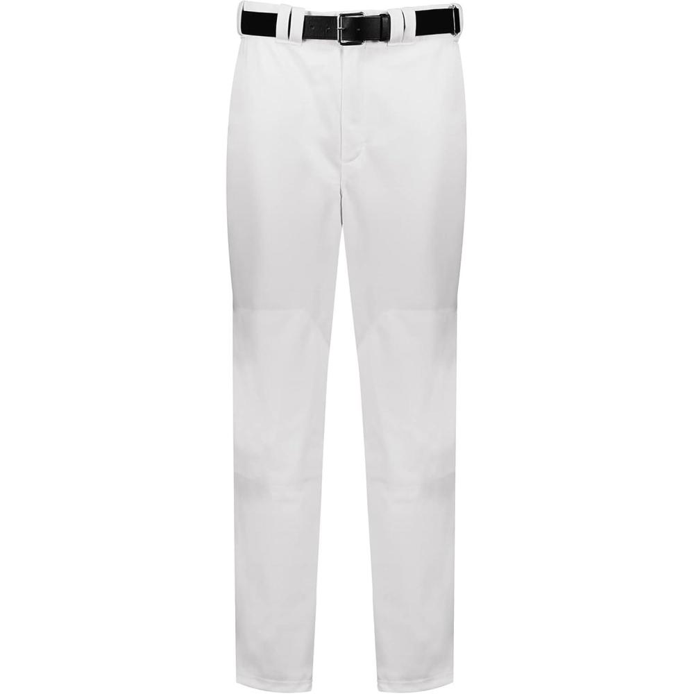 imageRussell Athletic Mens Solid Diamond Series Baseball Pant 20 Tailored Excellence Essential Pockets Fastpitch ReadyWhite