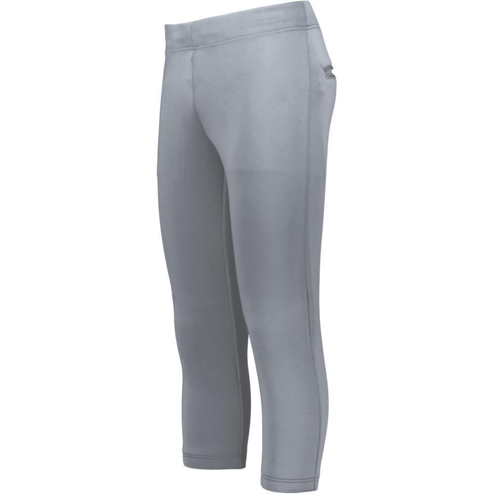imageRussell Athletic Womens FlexStretch Softball Pant  Belt Loop Design Pockets Included for Ultimate Comfort and StyleBaseball Grey