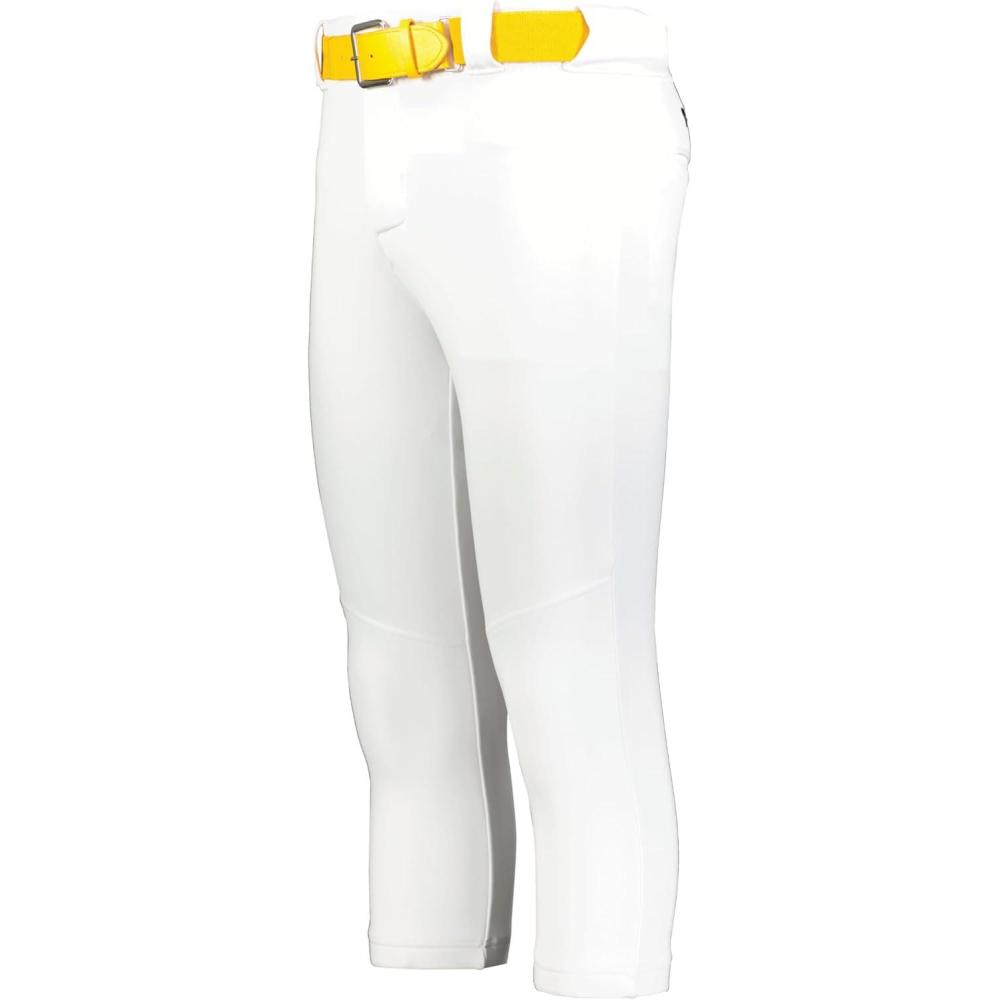 imageRussell Athletic Womens Flexstretch Softball Pants with Belt LoopsFastpitch ampamp Baseball ReadyWhite