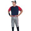 Russell Athletic Boys Youth Solid Diamond Series Baseball Knicker 2.0-Stylish Knee-Length Pants(White/Black)