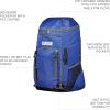 Russell Athletic Diamond Gear Backpack Navy OS(Royal)