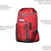 Russell Athletic Diamond Gear Backpack Navy OS(True Red)