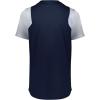 Russell Athletic Men’s Adult Performance Two-Button Color Block Baseball Jersey: Step Up Your Game with Comfort and Style(Navy/Baseball Grey)