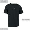 Russell Athletic Men’s Short Sleeve Pullover Cage Jacket – Lightweight Sports Outerwear(Black/White)
