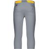 Russell Athletic Women’s Flexstretch Softball Pants with Belt Loops-Fastpitch & Baseball Ready(Baseball Grey)