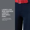 Russell Athletic Women’s Low-Rise Knicker Pants with Belt & Back Pockets-Ideal Baseball, Fastpitch, Softball Bottoms(Navy)