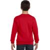 Russell Youth Dri-Power Fleece Hoodies & Sweatshirts, Moisture Wicking, Sizes S-XL(Red)