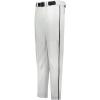Russell Athletic Boys Youth Piped Baseball Pant – Comfort, Style and Durability(White/Black)