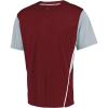 Russell Athletic Boy’s Youth Two-Button Placket Baseball Jersey Cool, Stay Dry with Mesh Inserts & Moisture Wicking(Cardinal/Baseball Grey)