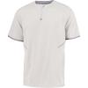 Russell Athletic Men’s Short Sleeve Pullover Cage Jacket – Lightweight Sports Outerwear(White/Stealth)