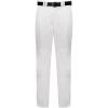 Russell Athletic Men’s Solid Diamond Series Baseball Pant 2.0: Tailored Excellence, Essential Pockets, Fastpitch Ready(White)