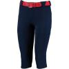 Russell Athletic Women’s Low-Rise Knicker Pants with Belt & Back Pockets-Ideal Baseball, Fastpitch, Softball Bottoms(Navy)