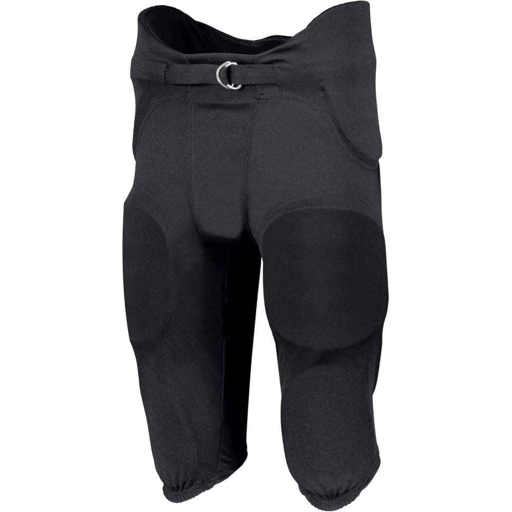 imageRussell Athletic Boys Integrated 7Piece Pad Football PantStealth