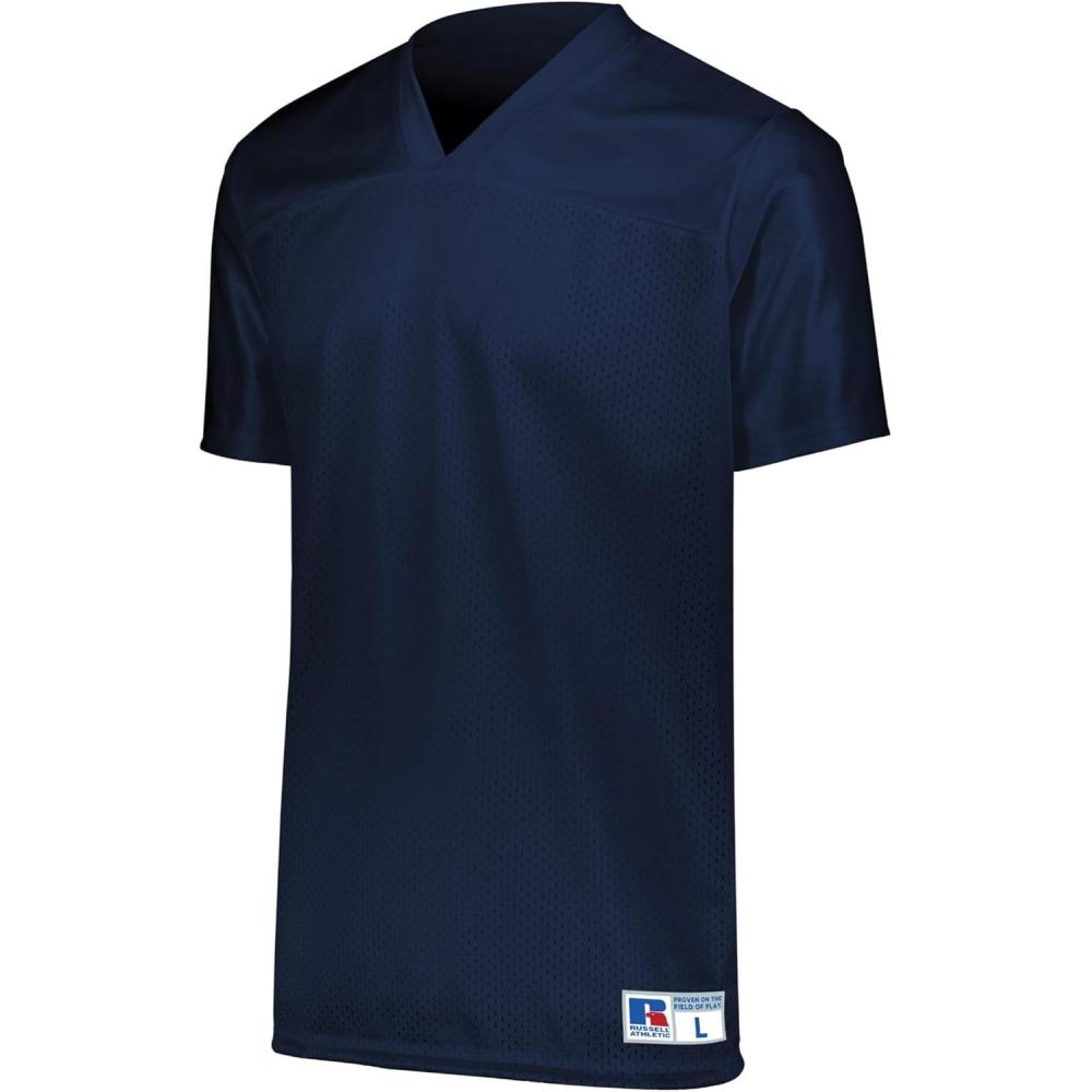 imageRussell Athletic Solid Flag Premium Mesh Football Jersey for Women  for Team and Personal UseNavy