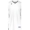 Russell Athletic Boy’s Youth Legacy Basketball Jersey(White/Black)