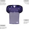 Russell Athletic Boys Youth Stock Practice Jersey(Purple)