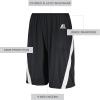 Russell Athletic Men’s Athletic Cut Basketball Shorts(Stealth/White)