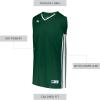 Russell Athletic Men’s Legacy Basketball Jersey(Dark Green/White)