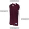 Russell Athletic Men’s Legacy Basketball Jersey(Maroon/White)